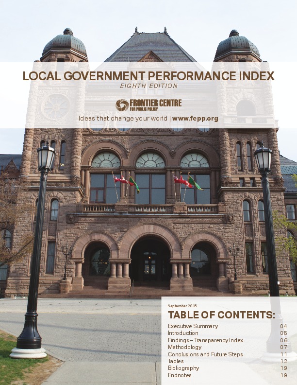 Local Government Performance Index