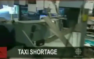 Cab Shortage Saskatchewan – CBC News – David Seymour