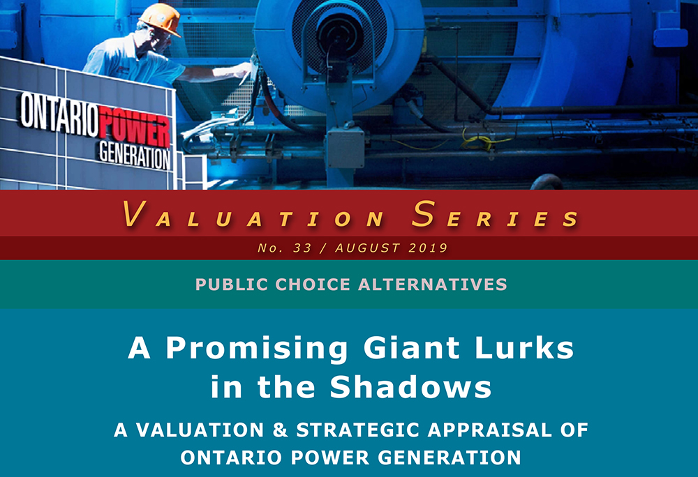 A Valuation & Strategic Appraisal of Ontario Power Generation