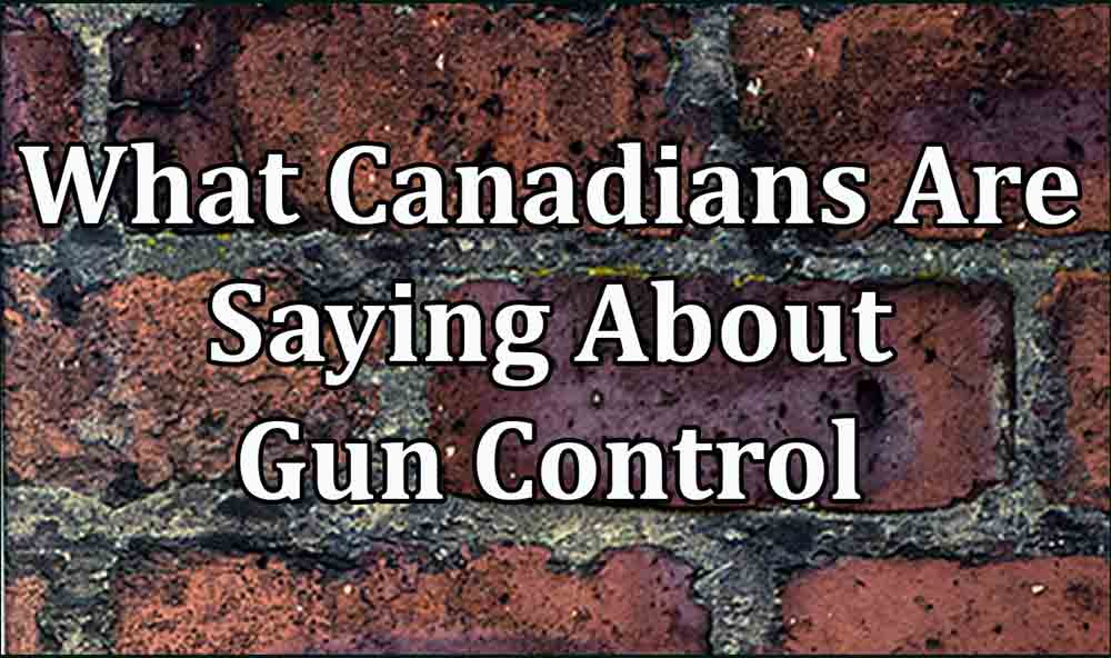 What Canadians are Saying About Gun Control