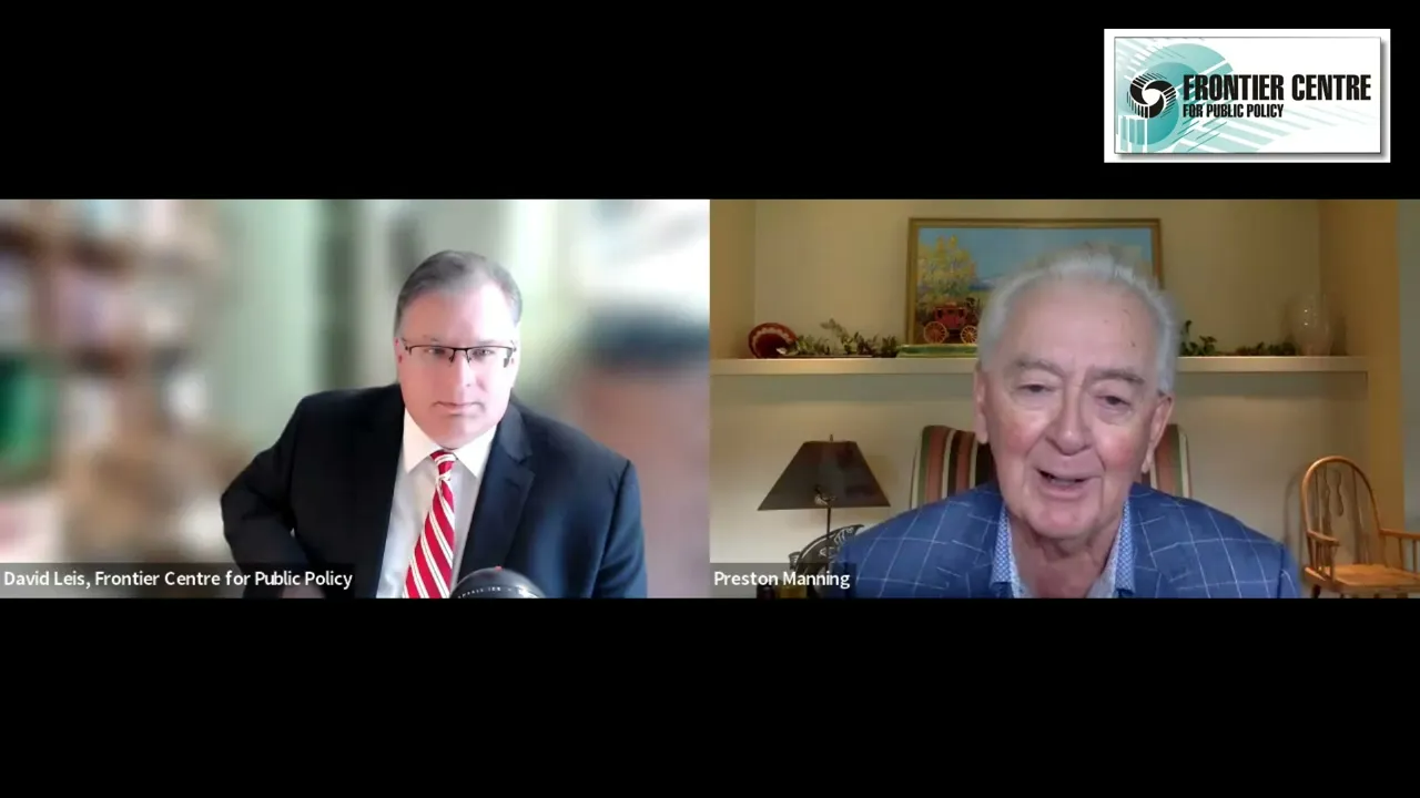 Leaders on the Frontier | Investigating Governmental Management of the COVID Pandemic, with Preston Manning